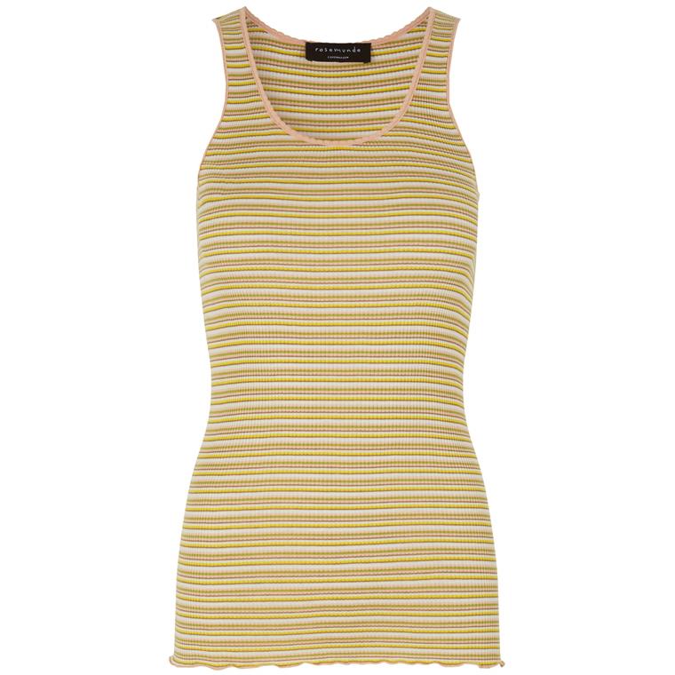 Rosemunde Top, Rose Multi Stripe 